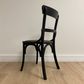 French Cafe Dining Chair, Black