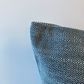 Feather Filled Accent Cushion, Bay Blue