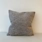 Feather Filled Accent Cushion, Silver Tiles