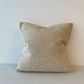 Feather Filled Accent Cushion, Champagne Tiles