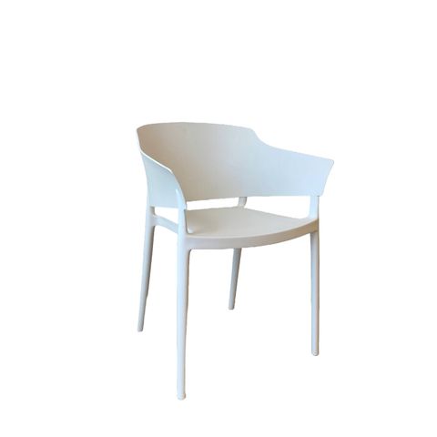 Zoe Indoor / Outdoor Chair, White