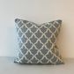 Feather Filled Accent Cushion, Blue Mosaic