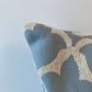 Feather Filled Accent Cushion, Blue Mosaic
