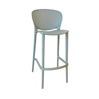 Finn Indoor / Outdoor Bar Stool, Moss Grey