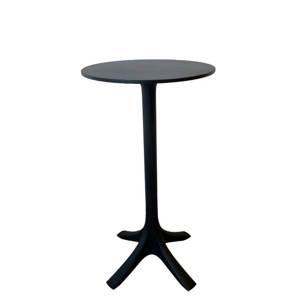 Finn Indoor / Outdoor Bar Table, Black