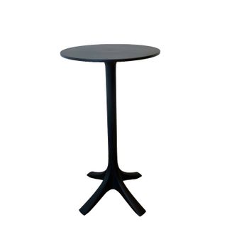 Finn Indoor / Outdoor Bar Table, Black