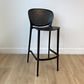 Finn Indoor / Outdoor Bar Stool, Black
