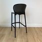 Finn Indoor / Outdoor Bar Stool, Black