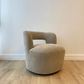 Bayberry Swivel Chair, Clay
