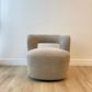Bayberry Swivel Chair, Clay