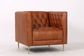 Chester Leather Armchair, Whiskey
