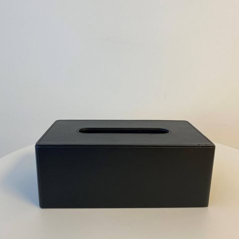 Mika Tissue Box, Black