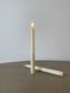 Silhouette LED Taper Candle, Ivory Twist