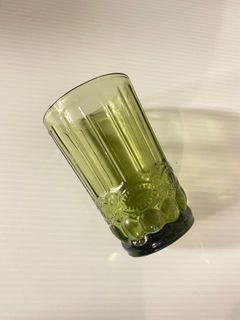 Velis Coloured Glass Tumbler, Gooseberry