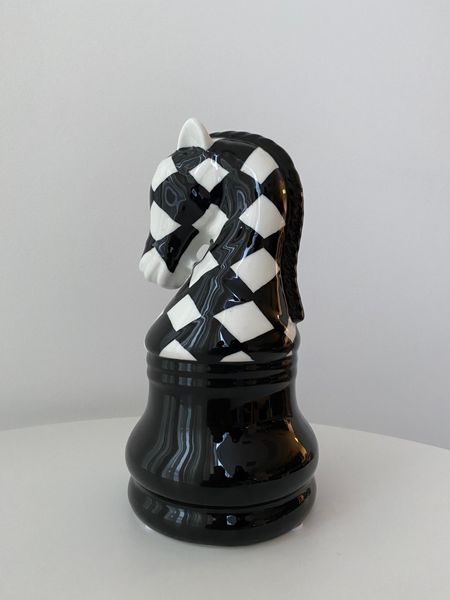 Ceramic Chess Knight