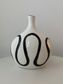 Ceramic Line Vase, Large