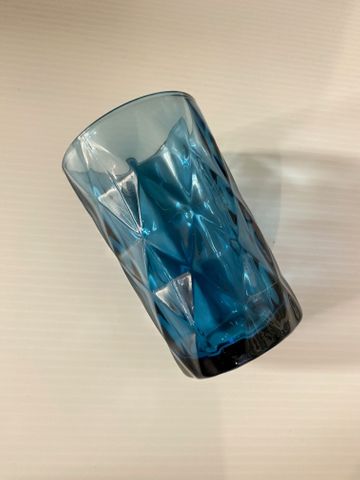 Velis Coloured Glass Tumbler, Blueberry