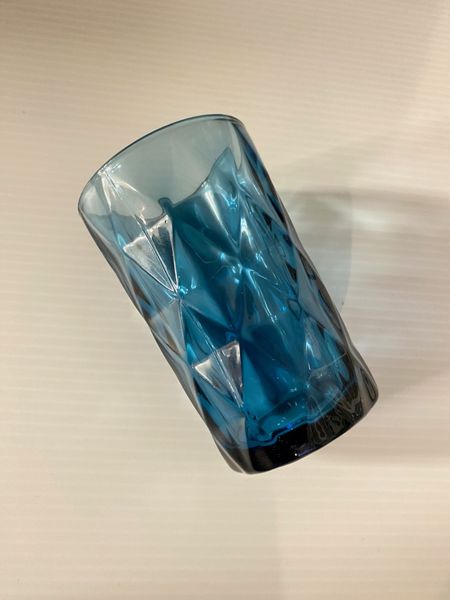 Velis Coloured Glass Tumbler, Blueberry