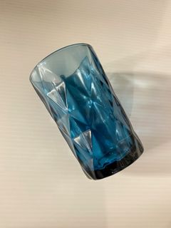 Velis Coloured Glass Tumbler, Blueberry