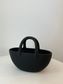 Ceramic Handbag - Small Black