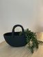 Ceramic Handbag - Small Black