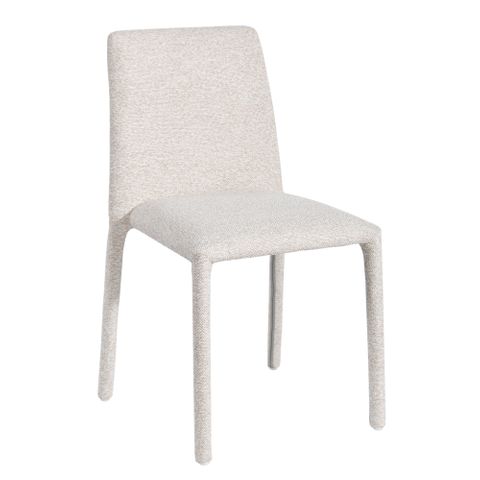 Nest Stackable Dining Chair, Sesame