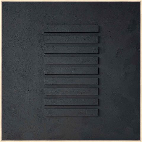 Noir Abstract, Dimensional Wall Art