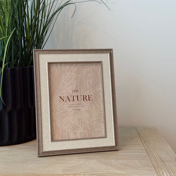 Smokey Taupe Photo Frame &ndash; 5 x 7 in