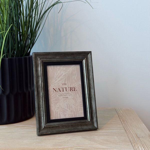 Pewter Photo Frame &ndash; 4 x 6 in