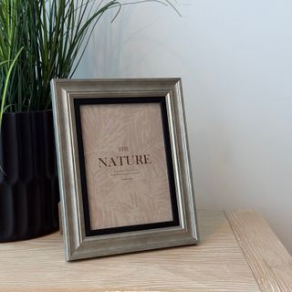 Brushed Nickel Photo Frame &ndash; 5 x 7 in