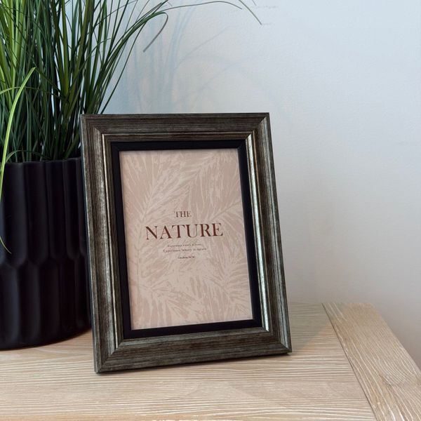 Pewter Photo Frame &ndash; 5 x 7 in