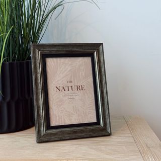 Pewter Photo Frame &ndash; 5 x 7 in