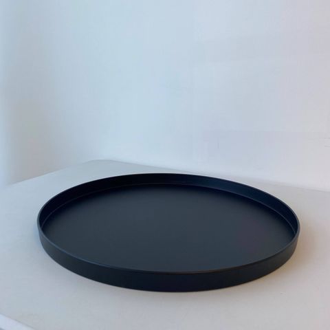 Bianca Metal Tray Medium, Black