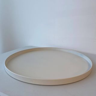 Bianca Metal Tray Large, Sand