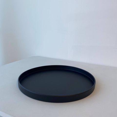 Bianca Metal Tray Small, Black