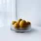 Fleur Textured Glass Bowl - Clear