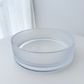 Fleur Textured Glass Bowl - Clear
