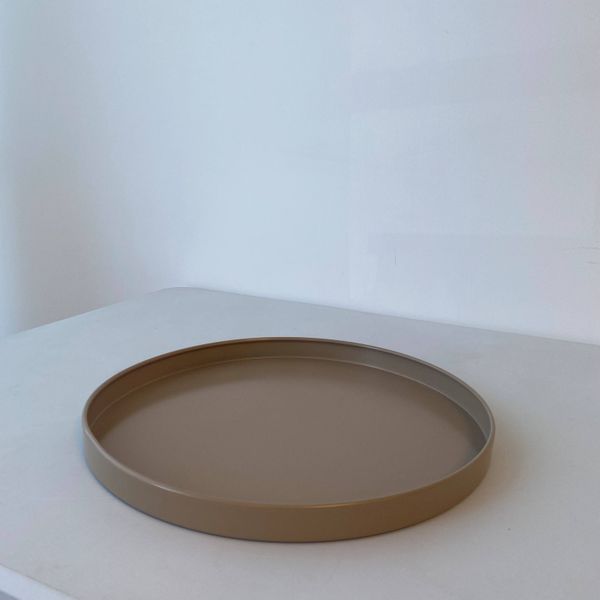 Bianca Metal Tray Small, Tea