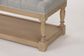 Millbrook Ottoman Bench, Stone