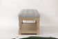 Millbrook Ottoman Bench, Stone