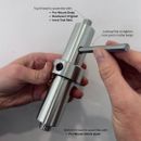 Woodcut Bowlsaver Tool Post 1" x 5" ***