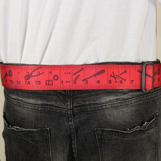 Construction Belt 2inx48in Red Tape