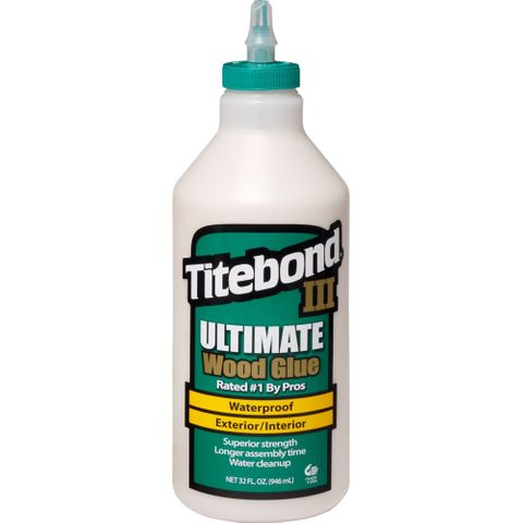 Titebond 3 Ult. Wood Glue 1Qt/ 946ml Grn