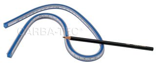 Flexible Curve with Ruler 60cmL