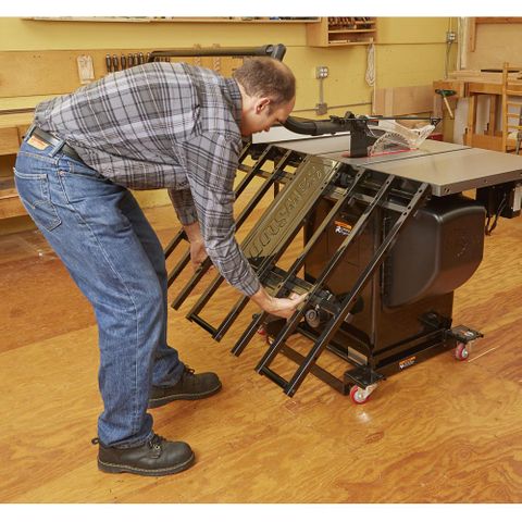 SawStop Folding Outfeed Table