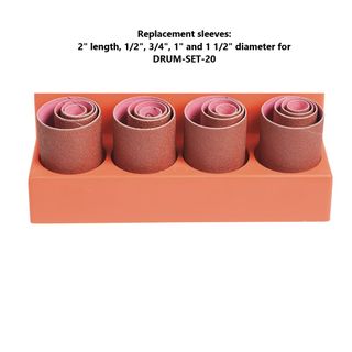Replacement Sleeves for DRUM-SET-20 (2" length)