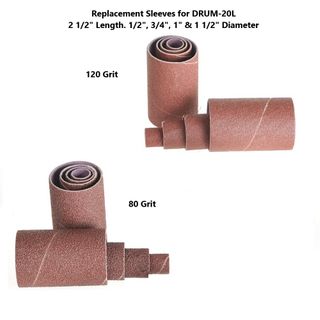 Replacement Sleeves Drum-20L (2 1/2" length)