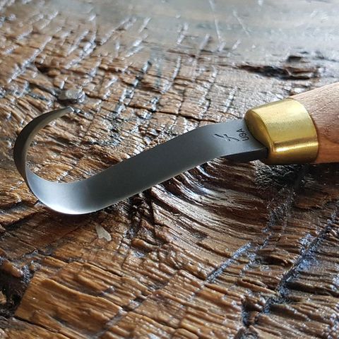 Flexcut Single Bevel Sloyd Hook Knife