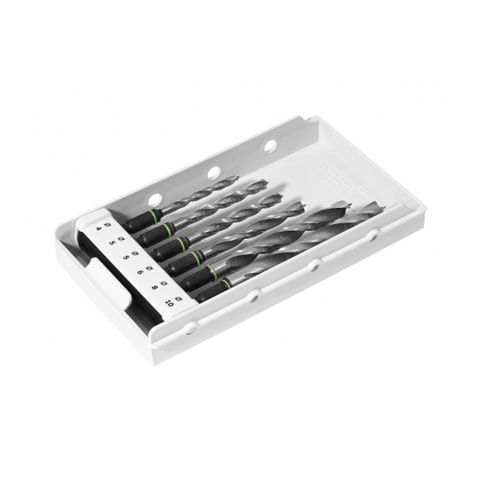 Festool CENTROTEC 6pc Wood Drill Set \