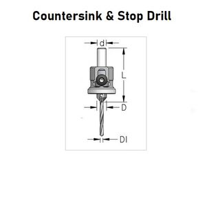 Deck & Panel Drill / Countersink 8g